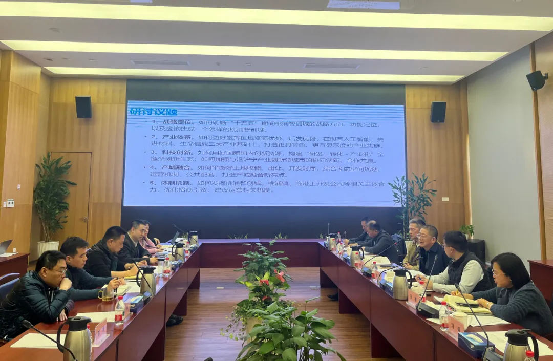 科学谋划，桃浦智创城公司积极推进“十五五”规划编制