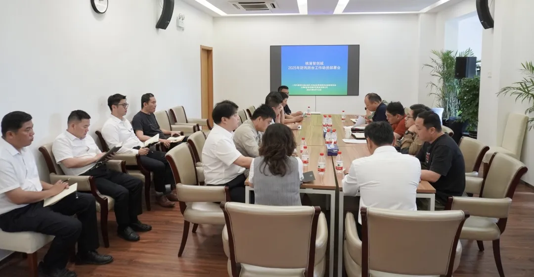 压实责任，严阵以待！桃浦智创城公司召开2025年防汛防台工作动员部署会